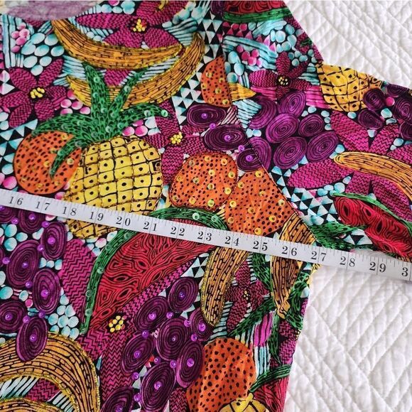 Ok-Sam ll embroidery fruitand flowers blouse - Picture 11 of 15